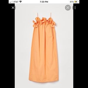 H&M maxi dress Cool cotton dress Right on trend VGUC